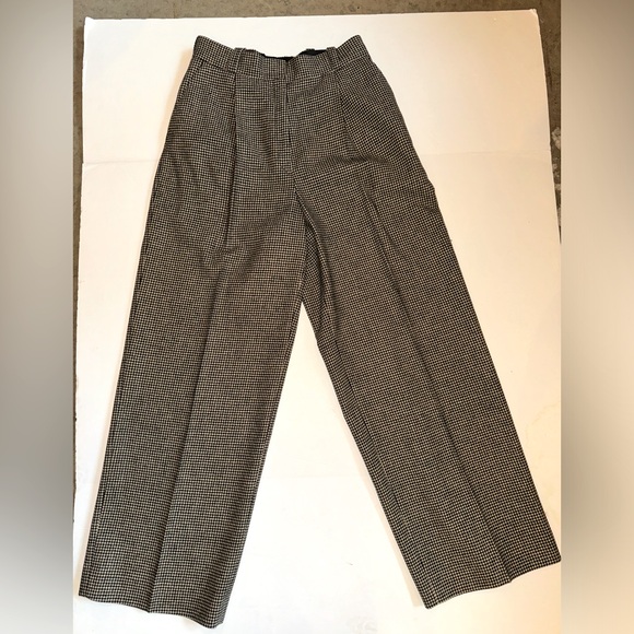 Dries Van Noten Houndstooth Wool Pants - Picture 7 of 8